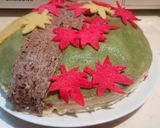 紅葉デコレーションミルクレープ作り方22写真