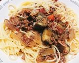 なす入りミートソーススパゲッティ作り方5写真