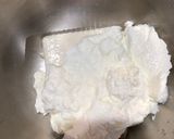 熟れた柿のヘルシーチーズケーキ風作り方5写真