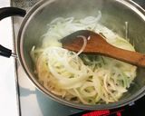 玉ねぎ多め、我が家のつゆだく牛丼作り方3写真