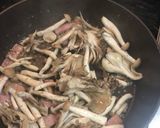 キノコとツナのトマトパスタ。作り方4写真