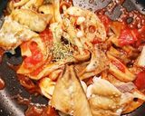 鯵ひもでたっぷりキノコのトマト炒め煮作り方5写真