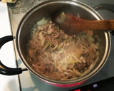 玉ねぎ多め、我が家のつゆだく牛丼作り方6写真