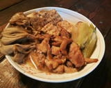舞茸と豚バラ肉で秋の和風カレー丼作り方9写真