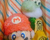 スーパーマリオ『マリオ&ヨッシー』弁当★作り方14写真