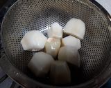 里芋と厚揚げのそぼろあんかけ作り方1写真