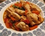 彩野菜と鶏むね肉の塩だれ炒め作り方4写真