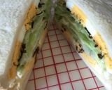 シャキッとレタス生姜こんぶトーストサンド作り方5写真