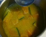 手軽に贅沢本格だしdeかぼちゃのお味噌汁作り方13写真