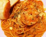 初めての有頭えびのトマトクリームパスタ作り方30写真