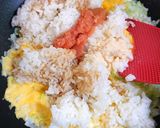 明太子と大葉の炒飯♪作り方4写真