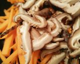 簡単にしいたけと人参の佃煮もどき作り方1写真