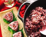 炭酸水で雑穀ご飯！黒米とたかきびのご飯作り方9写真