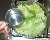 だし無し白菜味噌汁♪簡単基本の味噌汁作り方7写真
