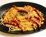 ベーコンのペペロンチーノパスタ作り方7写真