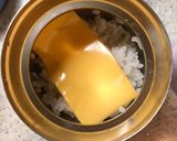 保温ジャー弁当☆時短チーズオムハヤシ作り方3写真