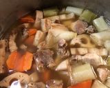 豚バラ肉とレンコンのスープ煮作り方8写真