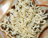 朝食に♪納豆とチーズで簡単トースト♪作り方2写真