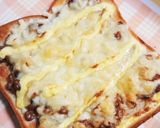 朝食に♪納豆とチーズで簡単トースト♪作り方3写真