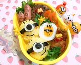 簡単♡キャラ弁♡まんまるミニオンおにぎり作り方4写真