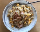 簡単！子供も大人も大好き！魚肉焼き飯！作り方5写真