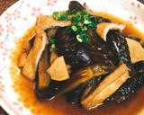 ジュワっと柔らか♪茄子と揚げのさっぱり煮作り方8写真