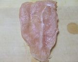 ヘルシーで美味しい☆ささ身の海苔かば焼き作り方1写真