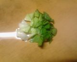 朝食昼食　青梗菜コーンヨーグルトトースト作り方1写真