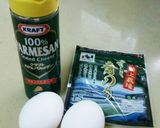 青のりとチーズの玉子焼き作り方1写真