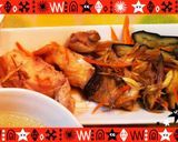 鶏もも肉の塩麹マリネと出汁スープ作り方5写真