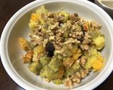 【ベジなおかず】柿とさつまいものサラダ作り方3写真