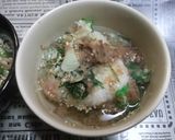 お出汁煮込み&おろしポン酢と梅たたき作り方4写真