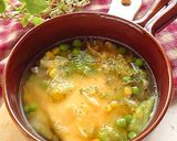 チーズオムレツスープ♪朝食にも♡作り方6写真