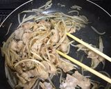 豚バラともやしのオイスター炒め作り方3写真