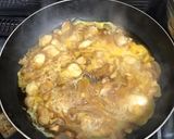 鶏ササミで親子丼作り方4写真