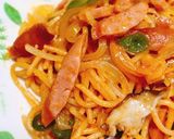 レンジだけで！ワンボウルパスタナポリタン作り方7写真