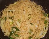 葱じゃがスパゲティ☆バター醤油味作り方8写真