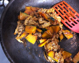 【秋の味覚】かぼちゃと豚肉の甘辛炒め作り方4写真
