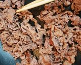 お肉をのせて♪満腹♪満足♪チャーハン♪作り方1写真