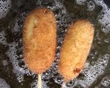 超のび〜る！韓国の簡単チーズハットグ作り方6写真