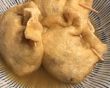 牡蠣と雑穀米のじんわり巾着煮作り方8写真