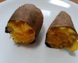 簡単オーブントースターで安納芋の焼きいも作り方4写真