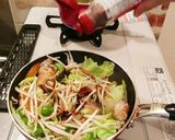 冷蔵庫整理に！野菜たっぷり丼～中華風味～作り方4写真