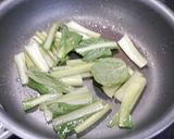 簡単！絶品☆砂肝と小松菜のレバニラ風炒め作り方3写真