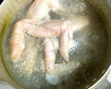 参鶏湯風手羽先のコク旨スープ作り方3写真