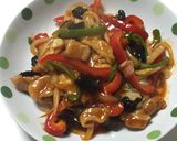 木耳入り☆豚肉と野菜の甘酢あん作り方9写真