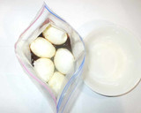 簡単半熟煮卵♪しょうゆ味お弁当にも作り方7写真