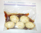 簡単半熟煮卵♪しょうゆ味お弁当にも作り方8写真