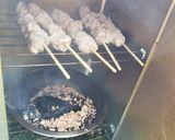 冷凍食品で簡単☆絶品！焼鳥の燻製作り方3写真
