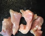 鶏肉とバジルソースのパスタ　女子会ver作り方1写真